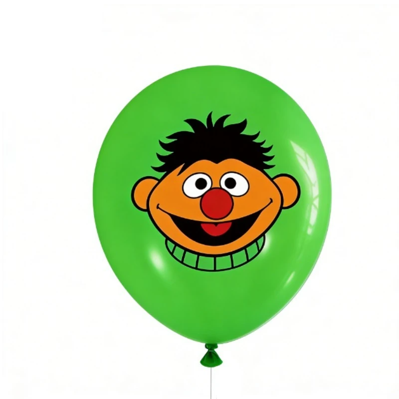 10 Stück / Packung Sesamstraße 12-Zoll-Latexballons Kindergeburtstag Party-Zubehör Festival-Event-Dekorationen – Detail 5