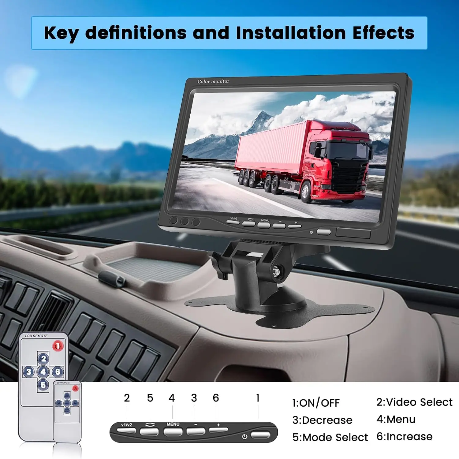 Backup Camera Kit with 7