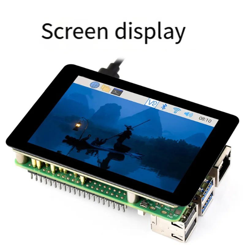 B92B-ESP32 Pantalla LCD táctil capacitiva de 3,5" Resolución 320X480 Compatible con Arduino, Raspberry Pi, Pico