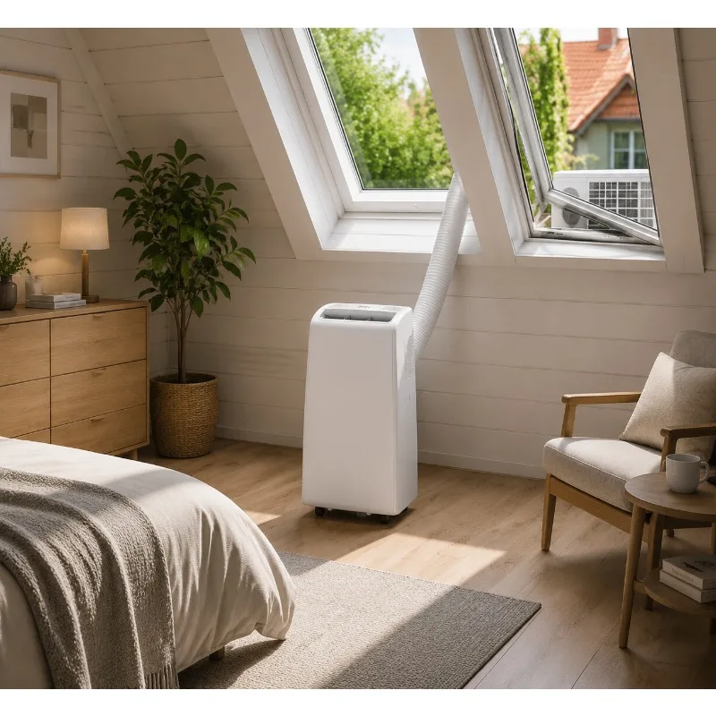FL Customized New Super Energy Saving Inverter Portable Split Air Conditioner Cooling Heating Class Energy Efficiency Car Hotel