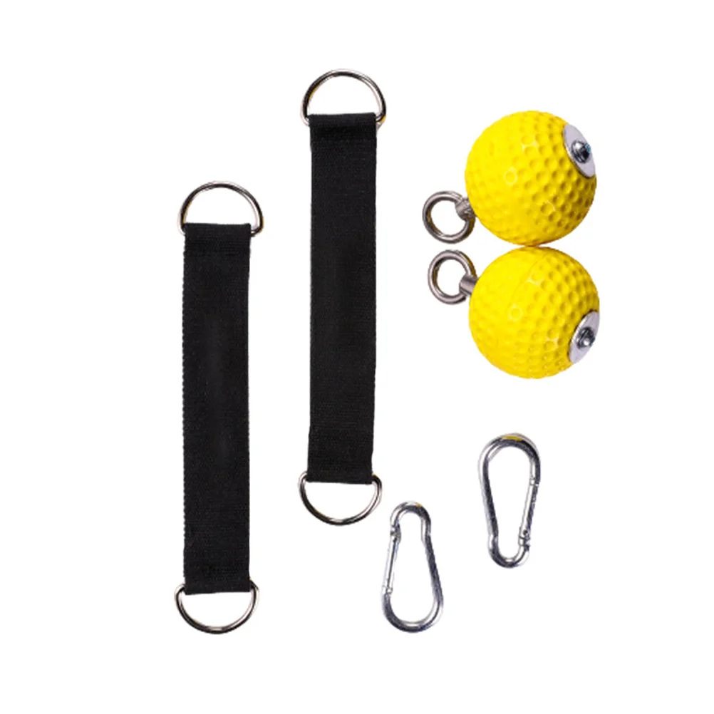 2 Sets Hand Grip Exerciser Pull-up Muscle Training Balls Trainer Fitness