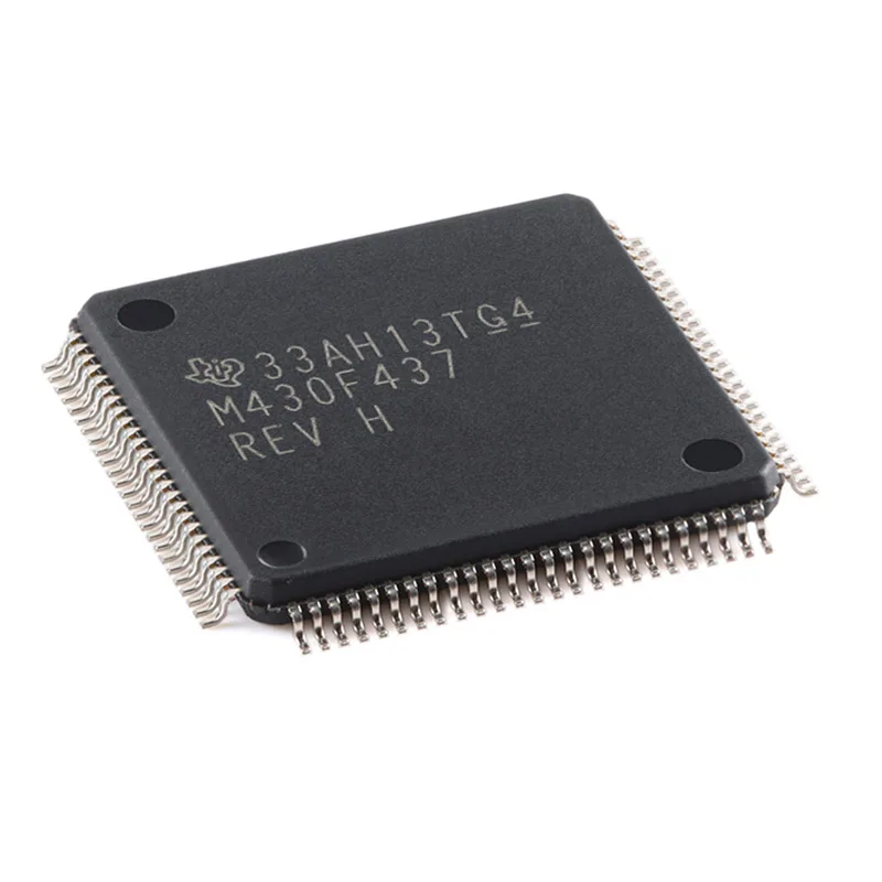 MSP430F437IPZR 100QFP 16-Bit Mixed-Signal Microcontroller Electronic Component  Integrated Chip Ic  New And Original