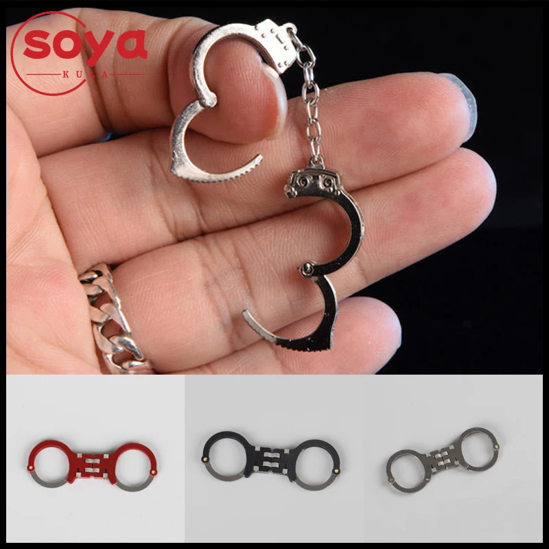 BRUIN ART BEX-0010 1/6 Schaal Te Openen Metalen Handboeien Model Soldaat Scène Props Accessoires Fit 12 "Man Vrouw Action Figure