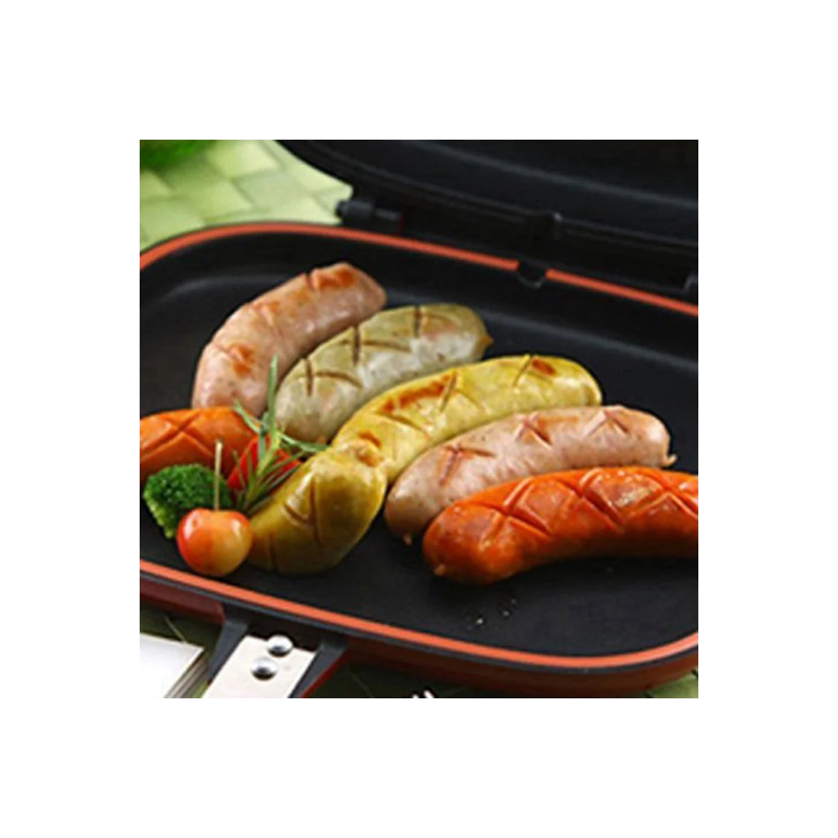 1 pcs Sealing Ring for 28 cm&30 cm Double Pan Jumbo Grill Cookware Non Stick Double Omelette Flip Pan