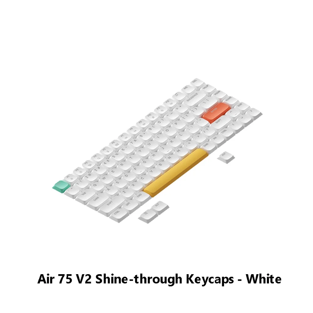 NuPhy Air75 V2 nSA Shine-through PC Keycaps