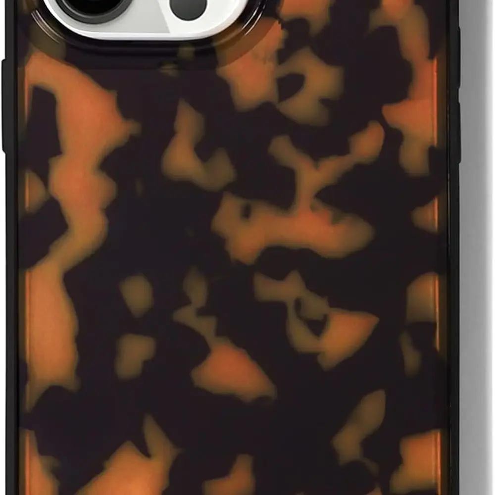 

Прочный коричневый чехол для iPhone 13/12 Pro Max — протестирован для 10-футовых капель, совместимая с безмагнитной защитой