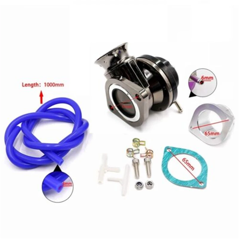Uniwersalny zawór wydmuchowy Turbo Type-RS z regulacją 25 psi BOV Blow Dump RED