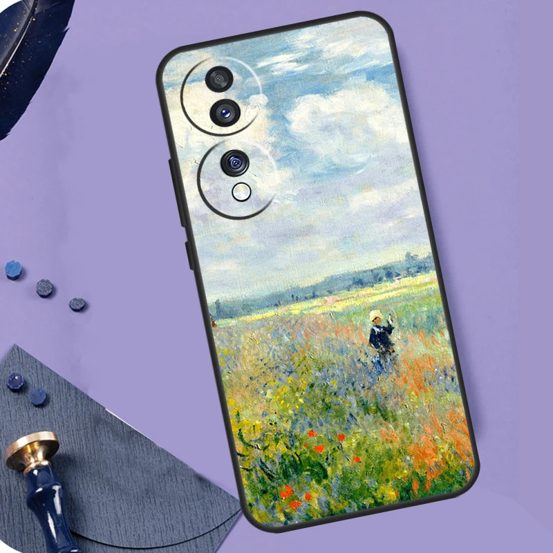 غطاء لوحة فنية كلود مونيه ، غطاء لشرف السحر 6 ، 5 برو لايت ، 50 ، 70 ، 90 ، X9b ، X8b ، X7 ، X8 ، X9 ، X6a ، X7a ، X8a ، X9a #4