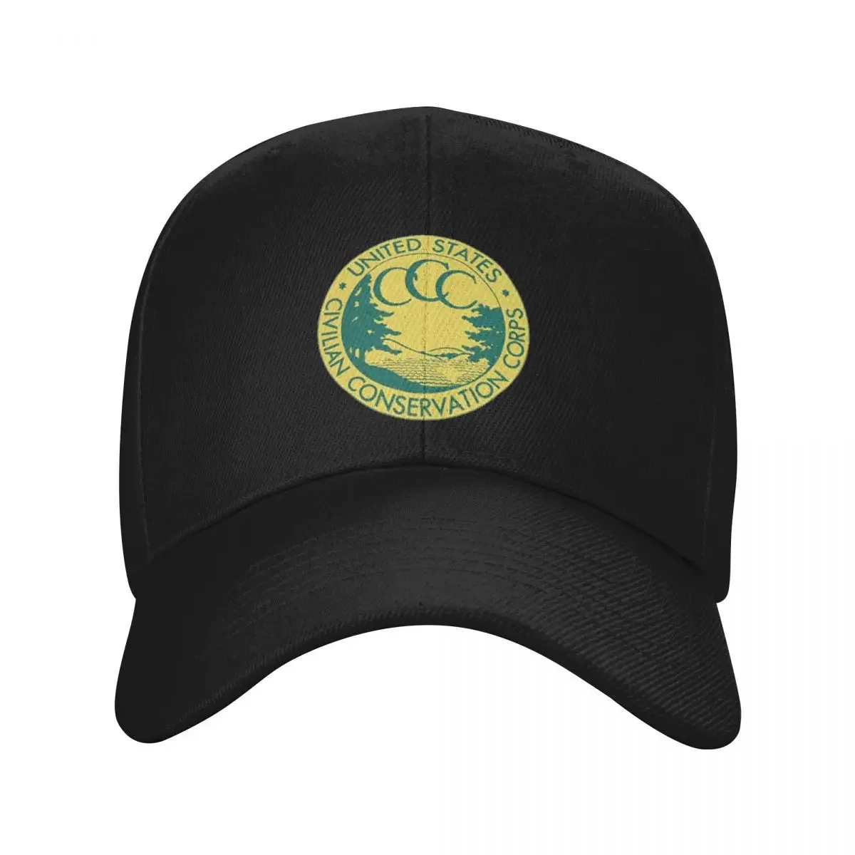 The Civilian Conservation Corps Baseball Cap Beach derby hat Rugby Elegant Women's Hats Men's