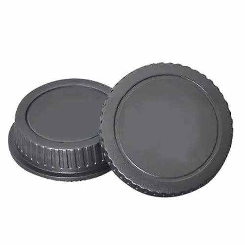 Camera Body Cover and Rear Lens Cap for Canon 70D 5D3 5D4 80D 700D 6D2 760D 77D 800D Mount