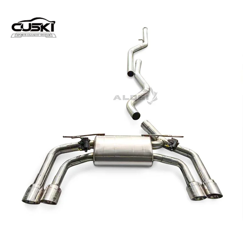 

Cat back exhaust with valve suitable for BMW 330I F30 2.0t N20 2012-2015 stainless steel exhaust accessories exhaust system