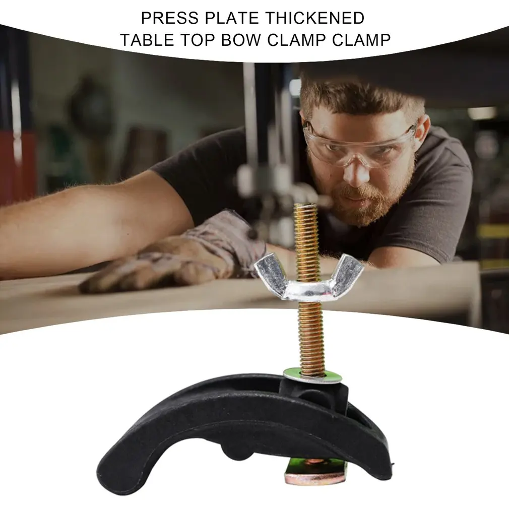 Macchina per incidere CNC Arcuate Press Plate Clamp Fixture fresatura CNC parti della macchina per incidere per accessori per tavoli di lavoro con scanalatura a T