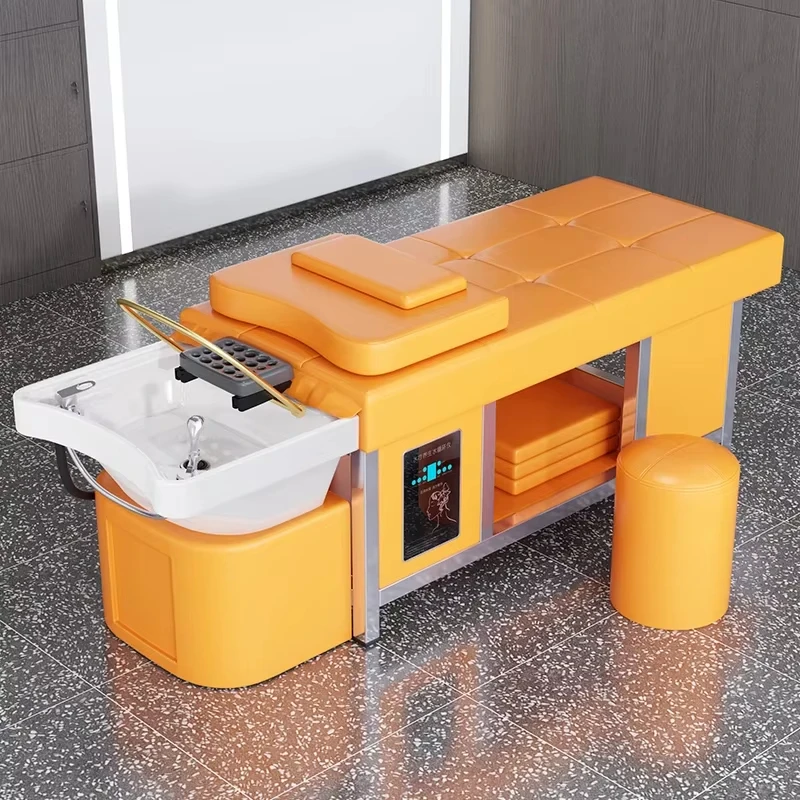 المهنية صالون غسل الشعر كرسي التدليك سرير شامبو سبا رئيس العلاج بالماء تداول الشامبو السرير