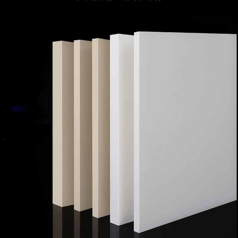 White Nylon PA6 Extruded Sheet, Plastic Plate, Thick 6mm, 8mm, 10mm, Size 100x100mm, 150x150mm, 100x200mm, 200x200mm, 200x250mm