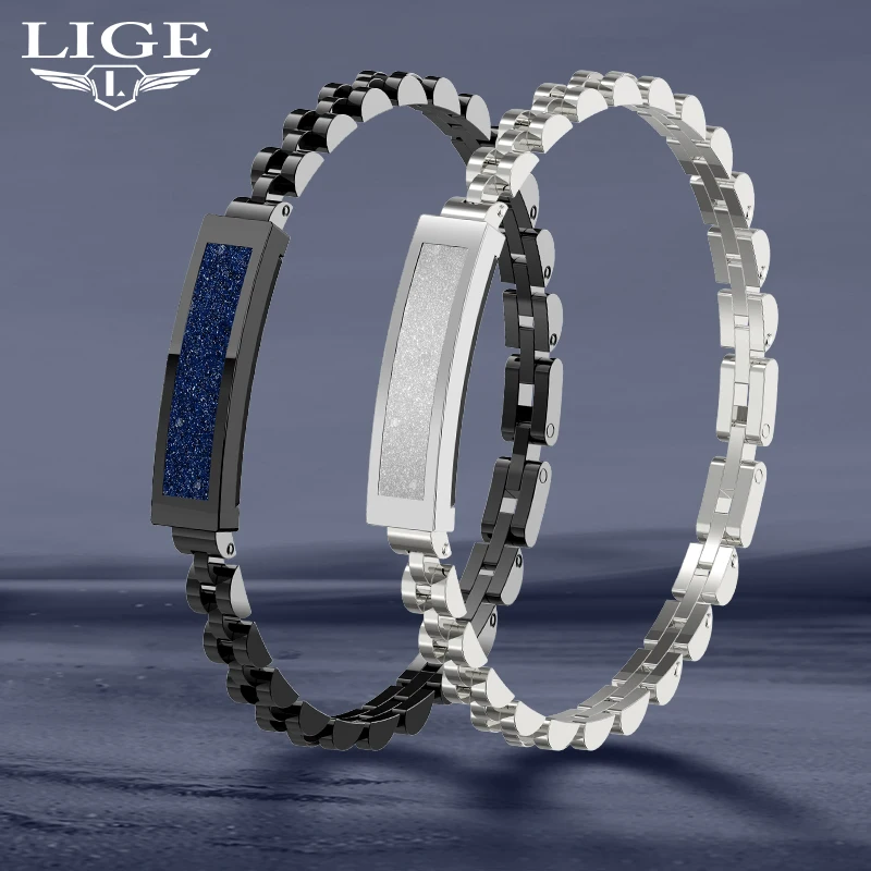 

LIGE No Screen Smart Watch Women Fashion Sports Fitness Heart Rate Monitor IP68 Waterproof New Smartwatch For Andrio IOS 2026