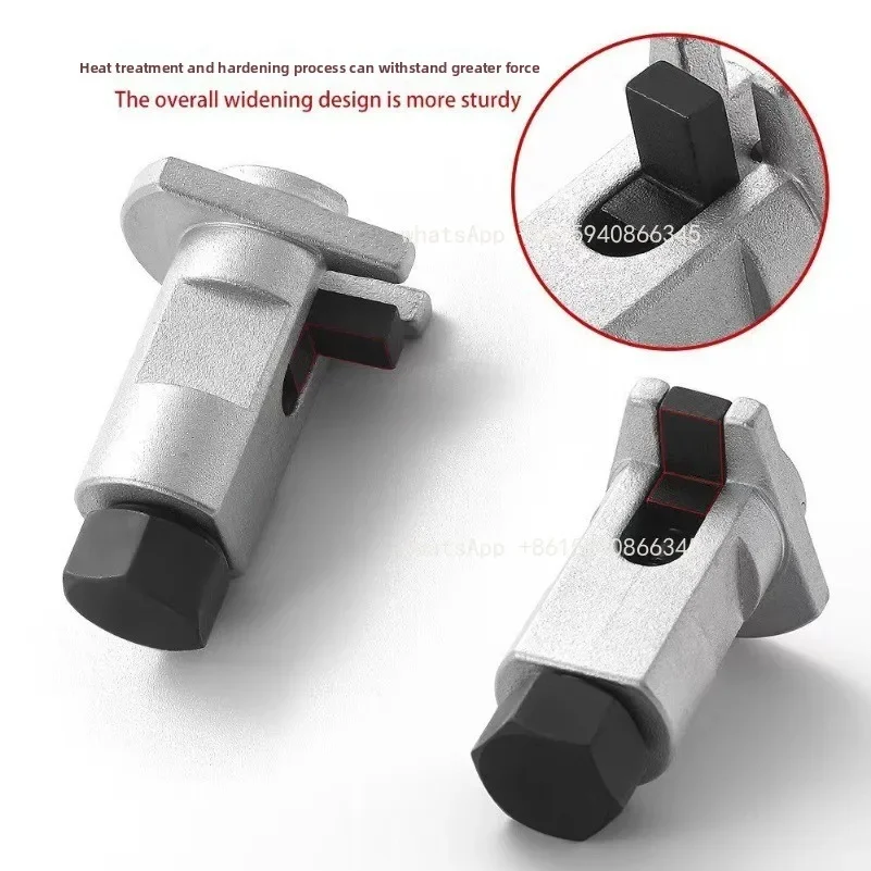 Shock absorber separation tool, shock absorber separator, shock absorber removal sleeve