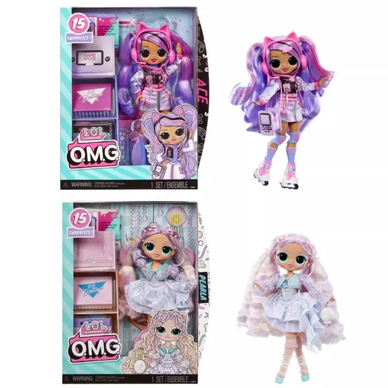 Authentic LOL Surprise Doll OMG Big Sister Latest Dress Up Big Sister Doll Toy Girl Hobbies Birthday Christmas Gift Series