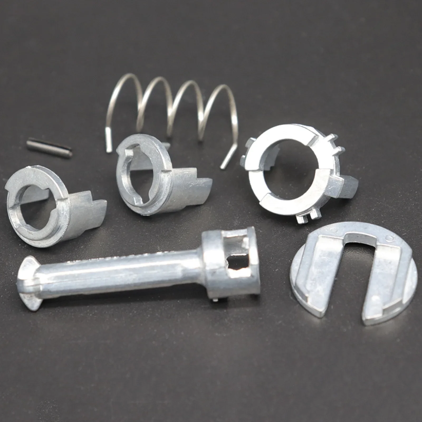1/2Set 45MM Car Front Door Handle Lock Cylinder Barrel Paddle Repair Kit For BMW 3 Series E46 Tool Replacement 1998 1999 - 2006