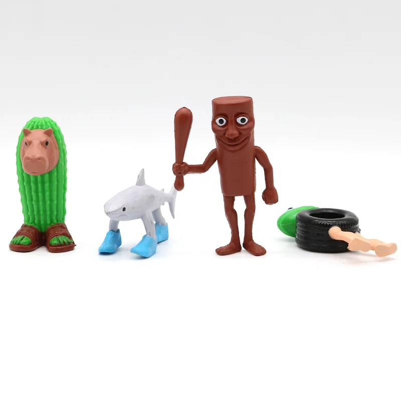 2025 8 in 1 Tralalero Tralala Figure Italian Brainrot Funny Tung Sahur Figures Bombardino Crocodilo for Giving Game Fans