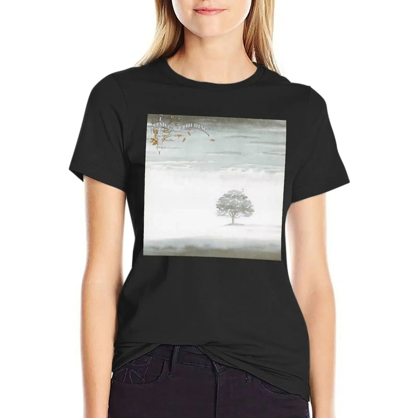 

Wind and Wuthering (HQ) T-Shirt female blanks animal print shirt for girls Top Women