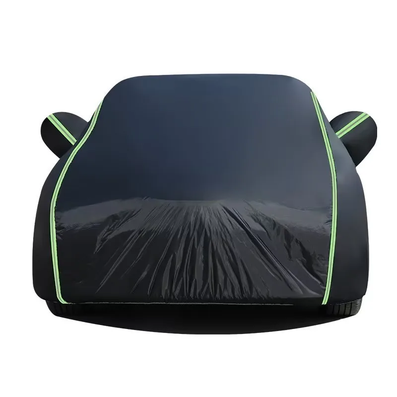 

Car car cover, full car sunscreen, polyester taffeta car cover, thickened rainproof and snowproof