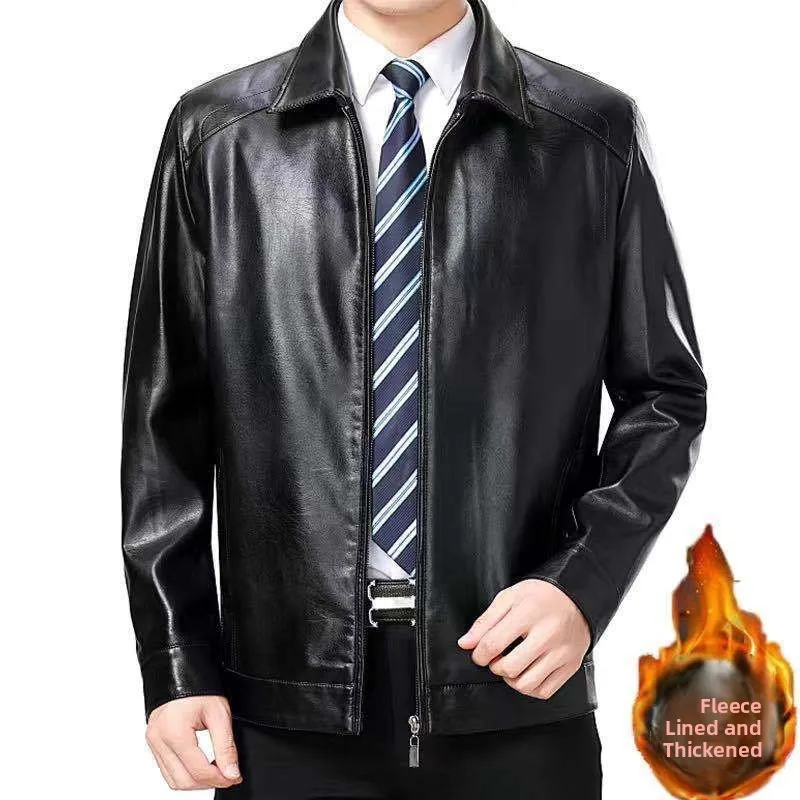 Black fleece-lined collar
