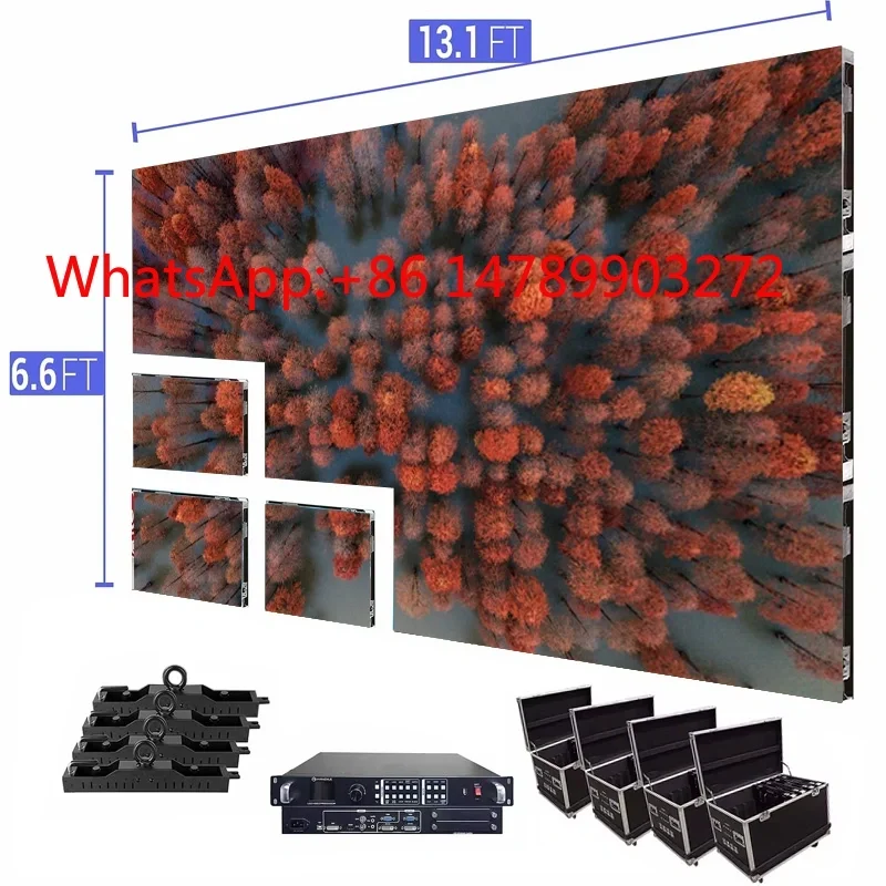 

P2.5 P6 P10 Waterproof LED Screen 3D Billboard Full Color Stage Concert Advertising Display