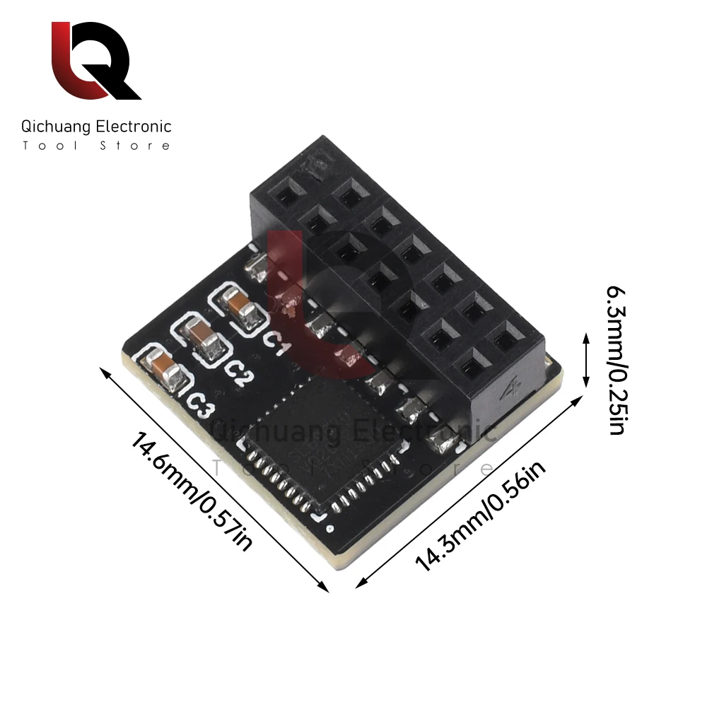 Modulo di sicurezza TPM2.0 14 Pin SPI H modulo piattaforma affidabile Chip di crittografia autonomo