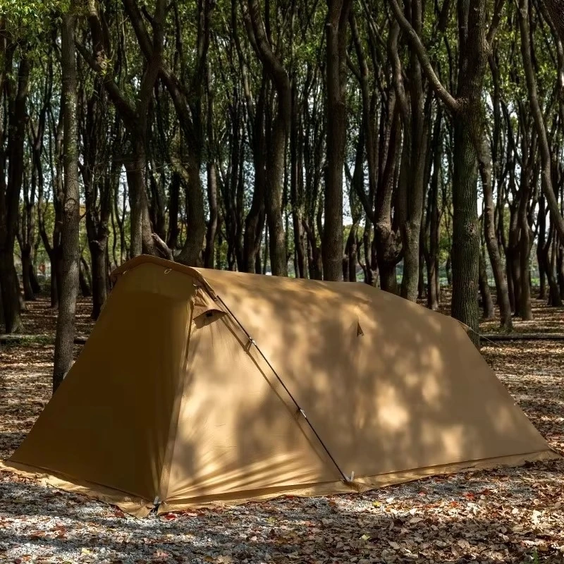 One Person Tunnel 4-Season Tent Full Set, Portable Rainproof Outdoor Camping Overnight Shelter Equipment