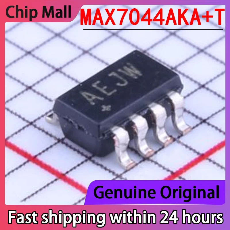 5PCS New Original MAX7044AKA+T Package SOT23-8 Wireless Transceiver Chip Genuine in Stock