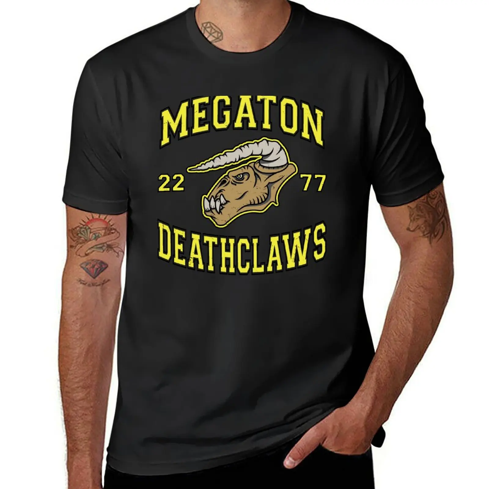 Megaton Deathclaws T-Shirt summer clothes blanks graphics t shirts for men cotton