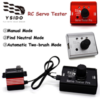 YSIDO RC Servo or ESC Metal Tester ESC Checker Master 4.8-6.0V For RC Plane Car Boat Drone Servo Tester Universal RC Model Parts