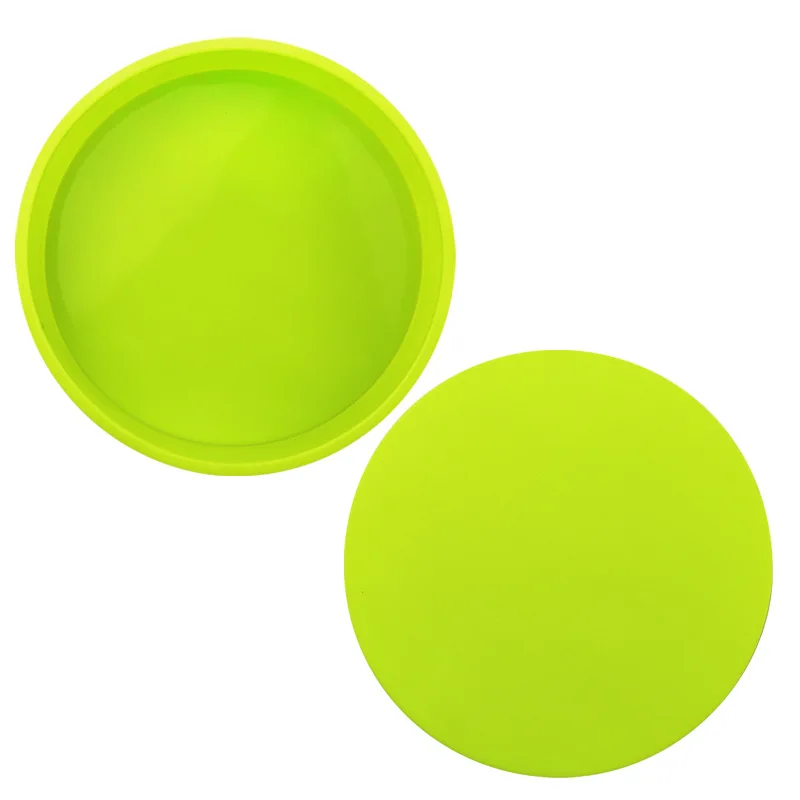 Wholesale Single Round Silicone Baking Pan Handmade 8 Inch Round Cake Mold Mould 575