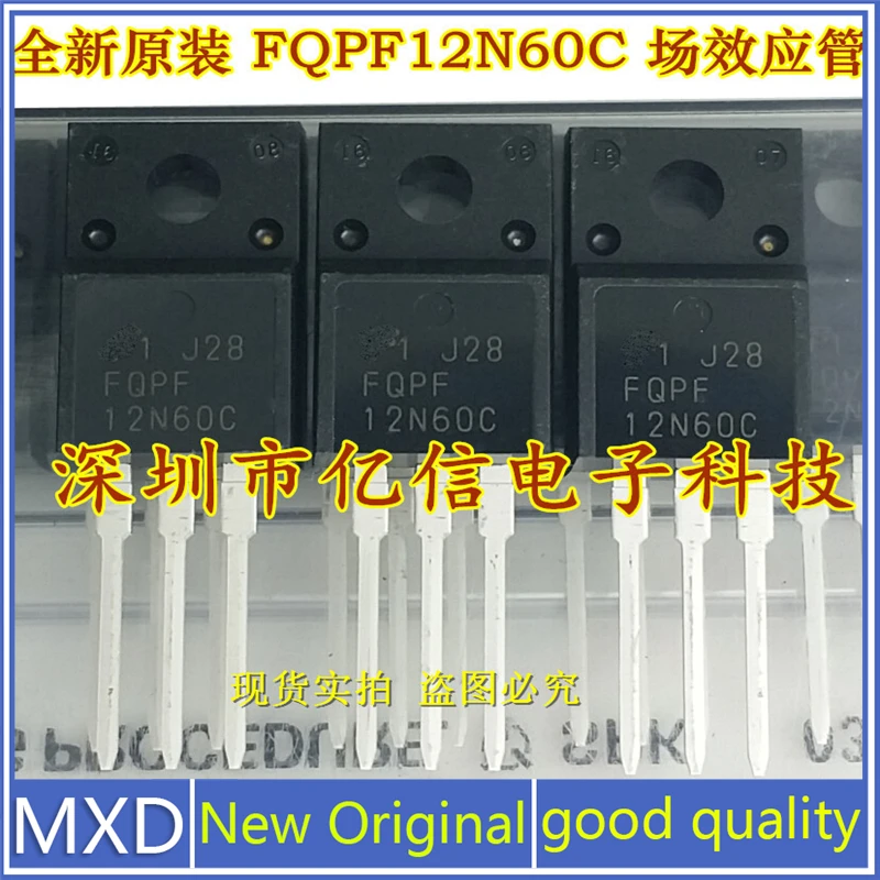 5Pcs/Lot New Original FQPF12N60C 12N60 Field Effect Tube 12A 600V Inlet Good Quality In Stock