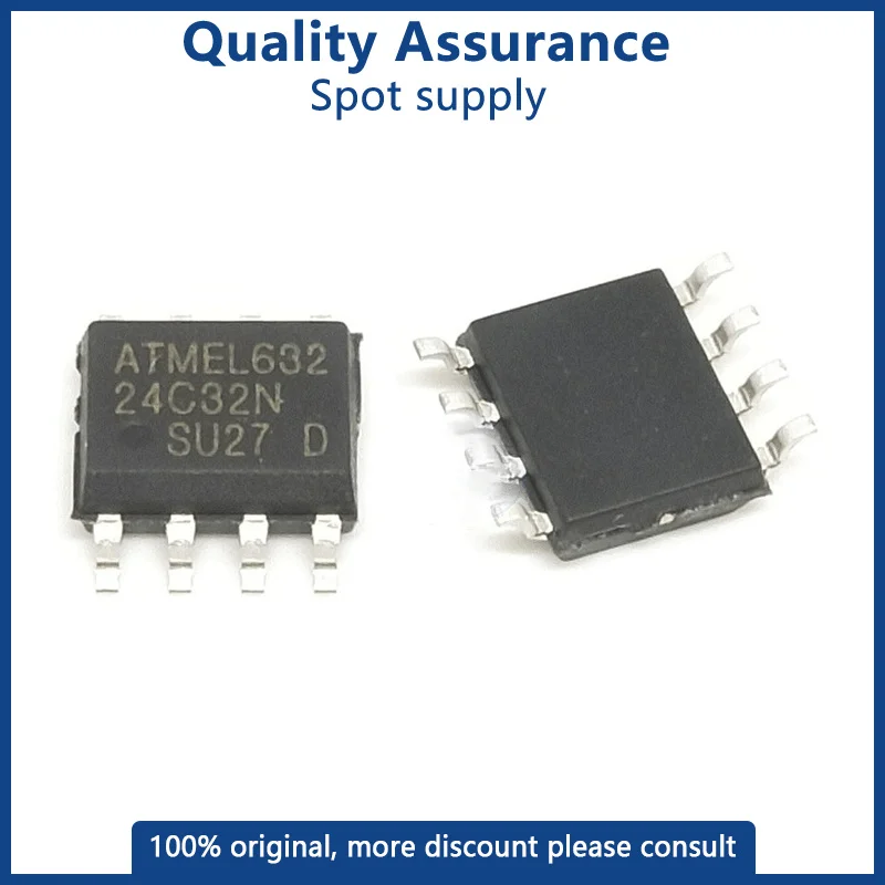 10PCS/LOT New Original AT24C32AN AT24C32 AT24C 24C32AN IC MCU FLASH SOP-8 Chip