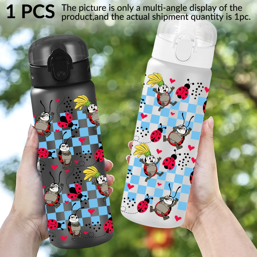 1 قطعة ديزني ساندي الخنفساء نمط 26 أوقية زجاجة ماء بلاستيكية الرياضة في الهواء الطلق كوب ماء عيد ميلاد/هدية العودة للوطن #5