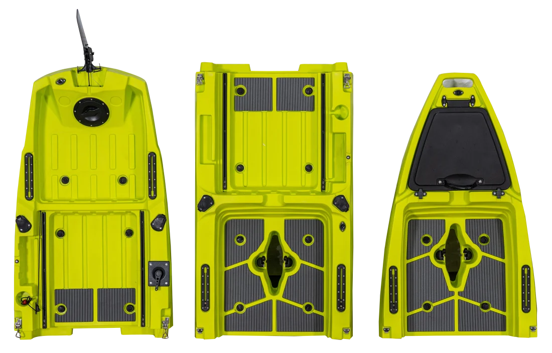3단 분리형 2인승 모듈식 카약 (페달 드라이브 또는 - Fishing Kayak Pedal Drive 리뷰 및 가격