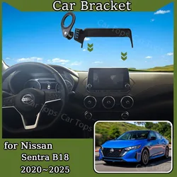 Car Mobile Phone Holder for Nissan Sentra B18 2020~2025 MagSafe Magnetic Bracket GPS Navigation Gravity Stand Auto Accessories