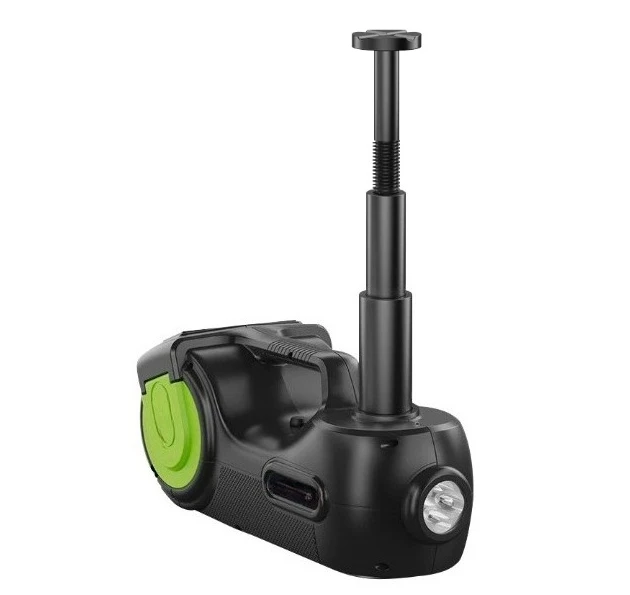 [Digital Display Inflator] Single Car Electric Hydraulic Jack with A Height of 53cm, 12V Portable Air Pump for Vehicles