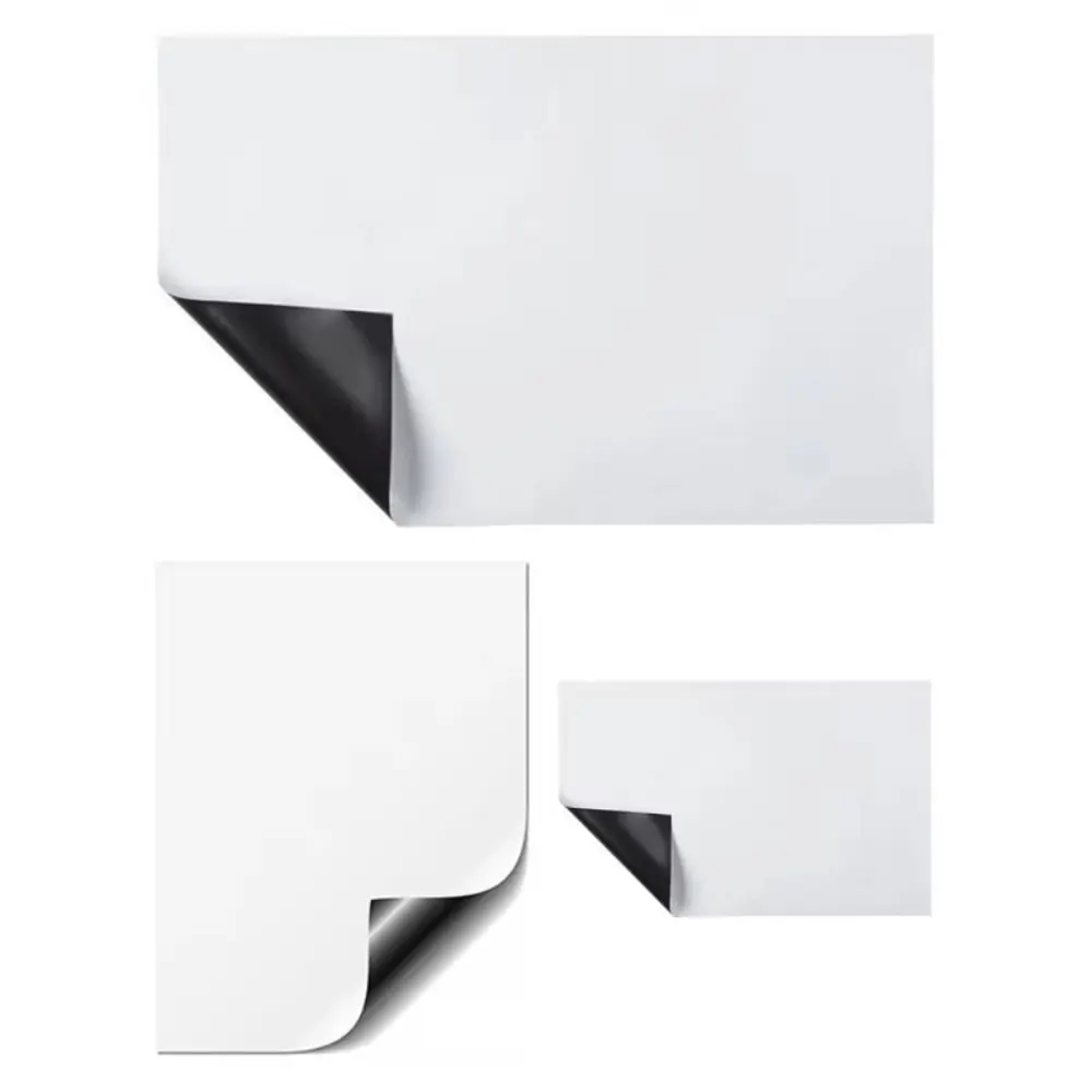 Multi-functional PET Magnetic Whiteboard A3/A4/A5 Reusable Refrigerator Magnet Writable Removable Dry Erase White Board Home