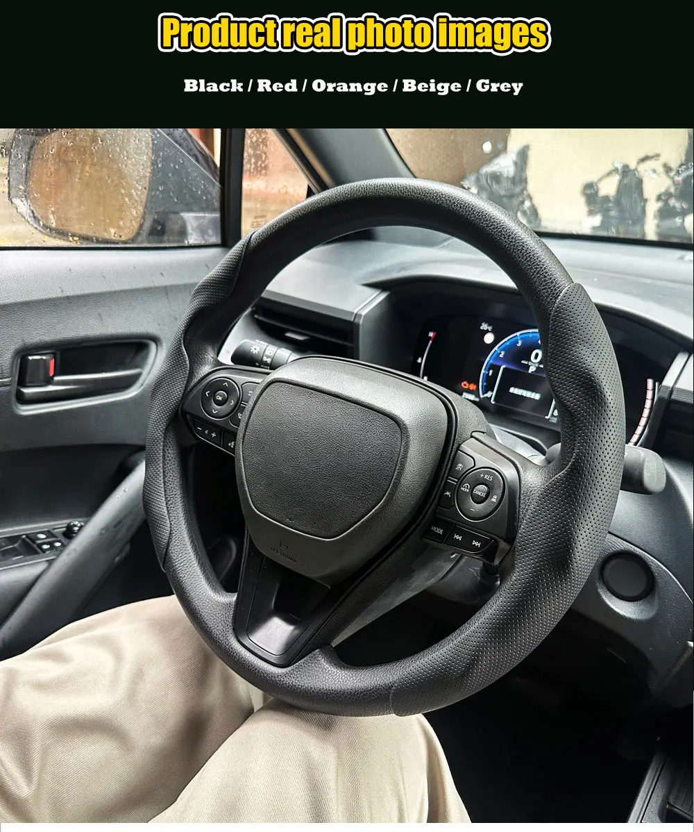 Geeignet für Tesla Rutschfeste Lenkradabdeckung mit Schnalle für Model 3 Y X S Model3 Highland Cybertruck ModelS Plaid Model-X – Detail 8