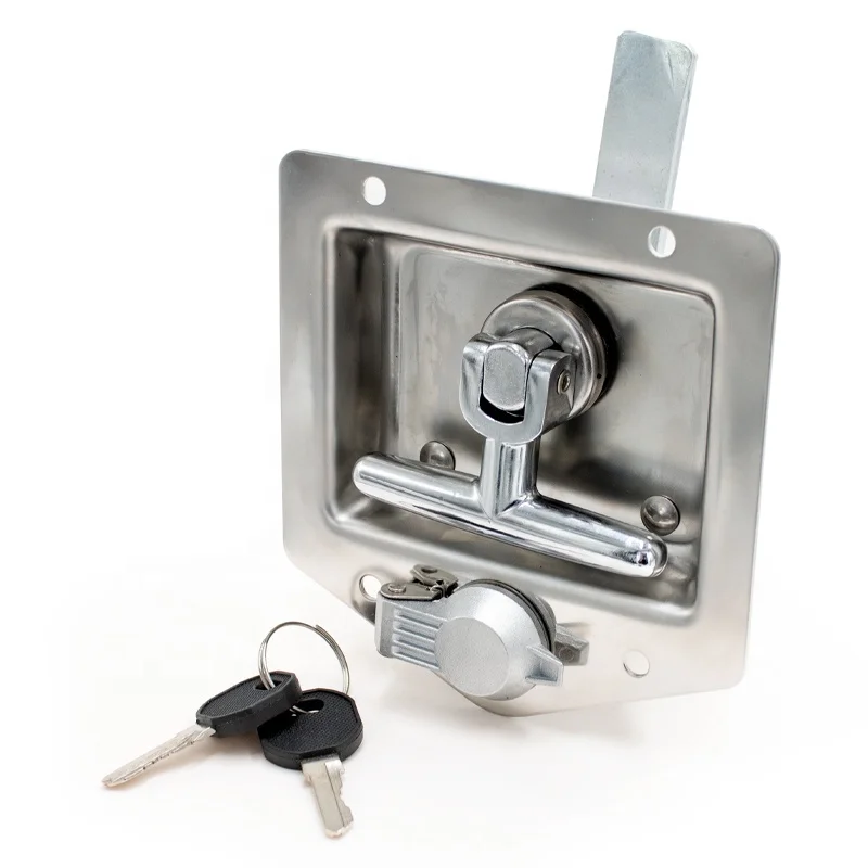 Automobile door locks, semi-trailer trailer panel locks, industrial electrical cabinet locks, stainless steel locks