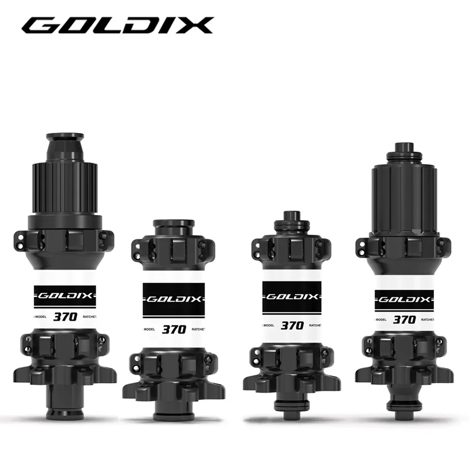 GOLDIX M370 Bicycle Hub 28H Sealed Bearing 6-bolt Disc Brake Straight Pull 28 Holes Ratchet 36T BOOST MTB Hub for Shimano