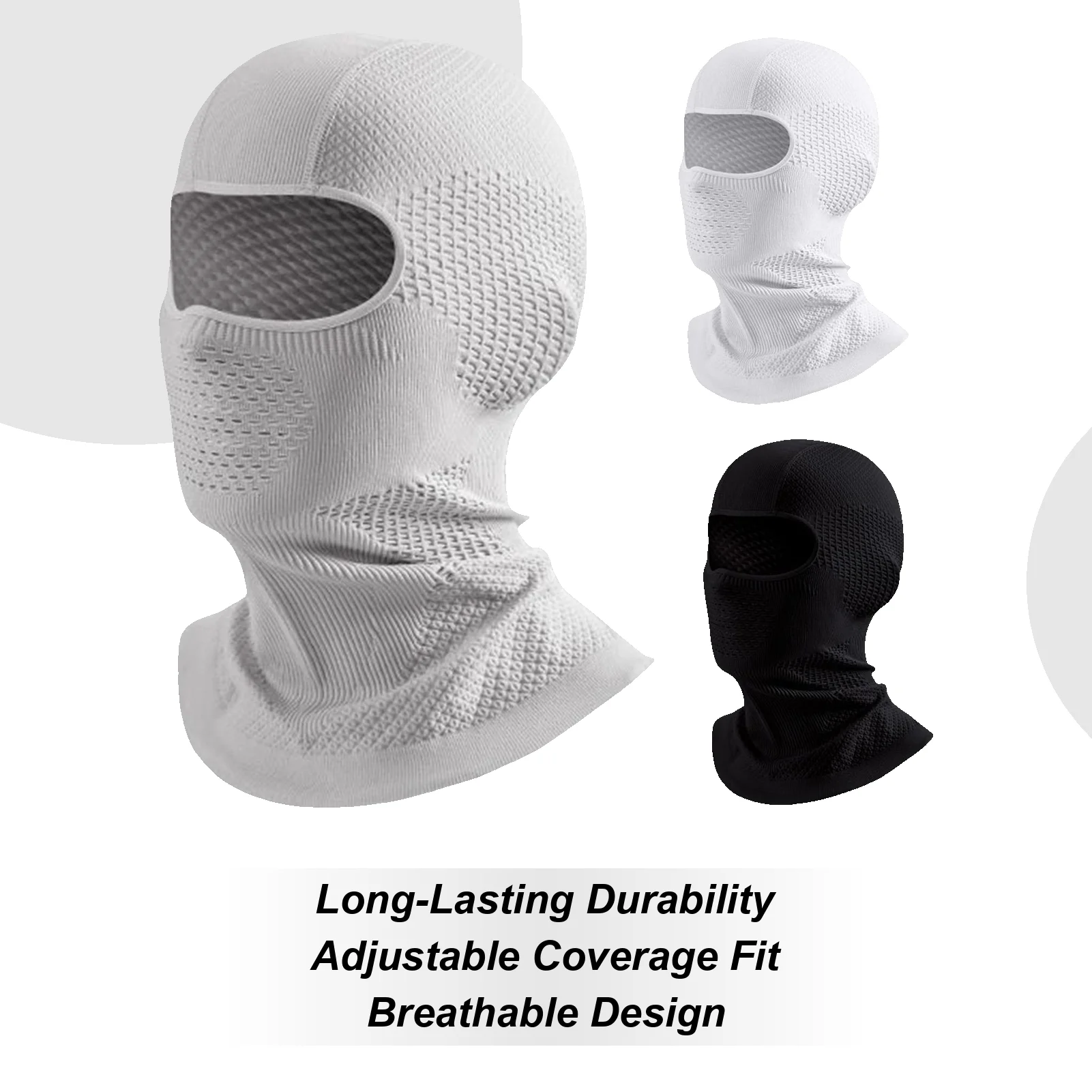 

Breathable Ski Face Cover Mask Warm Windproof Neck Gaiter for Snowboarding Skiing Running Cold Weather Outdoor Face Protection