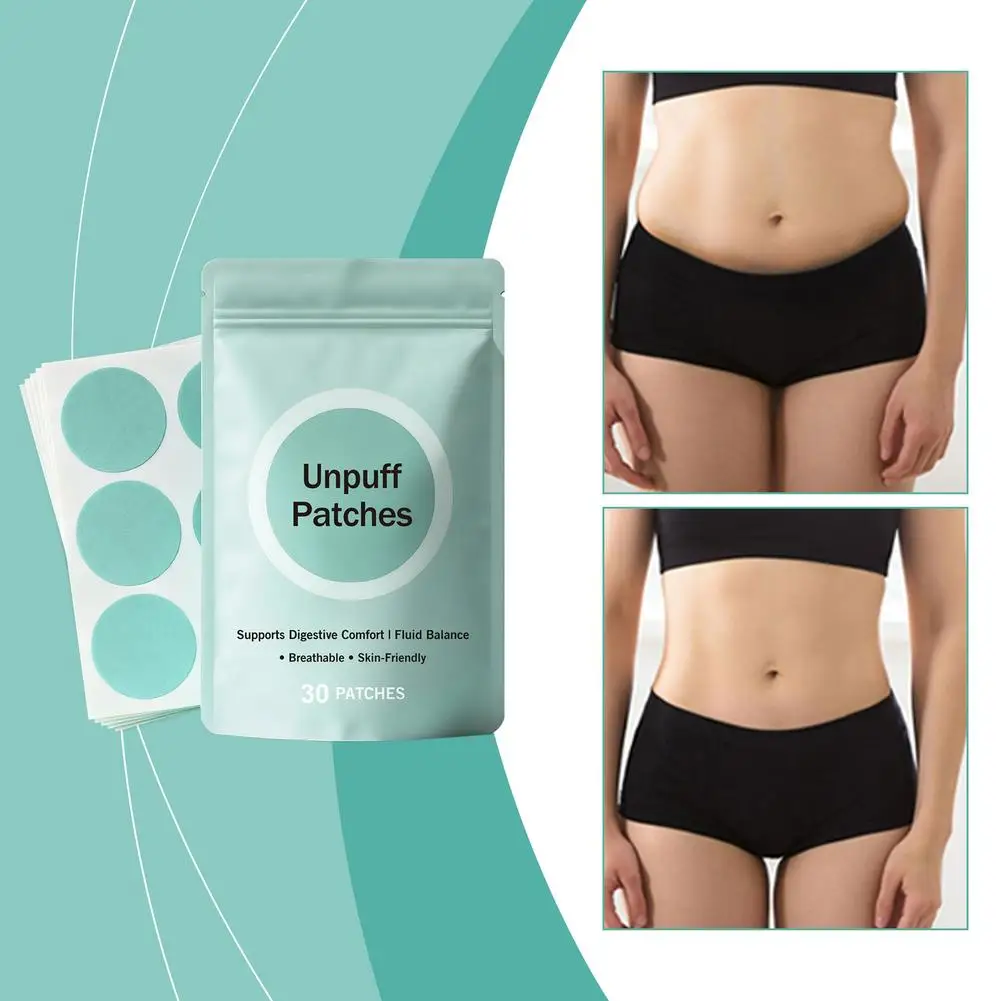 Appetite Suppressant Patches 30pcs Fluid Balance for Healthy Weight Loss Slimming Patch Breathable and Skin Friendly Body Shapin - view 2