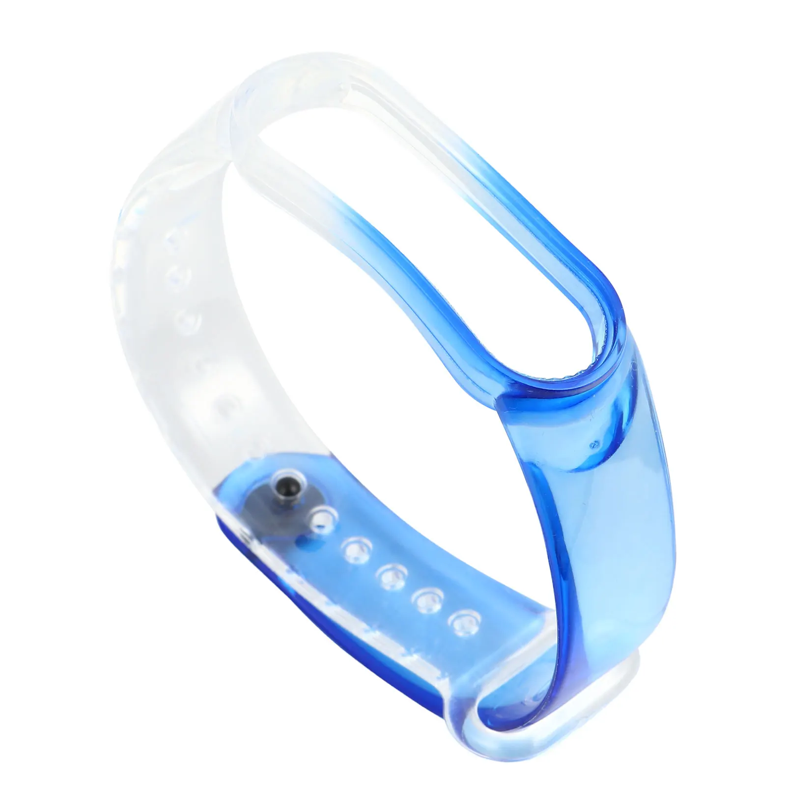

Adjustable Transparent Tpu Watch Strap For 5 Comfortable Wristband Replacement Flexible Length Simple Watchband