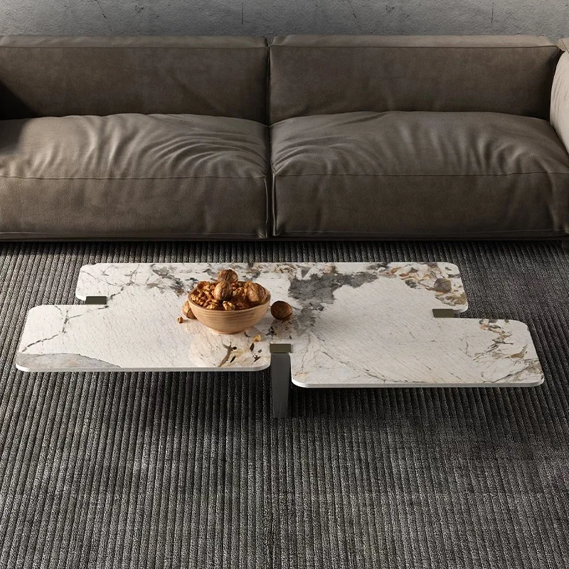 

Italian Desinger Coffee Table Minimalist Standing Modern Decoration Coffee Table Unique Aesthetic Couchtisch Home Furniture