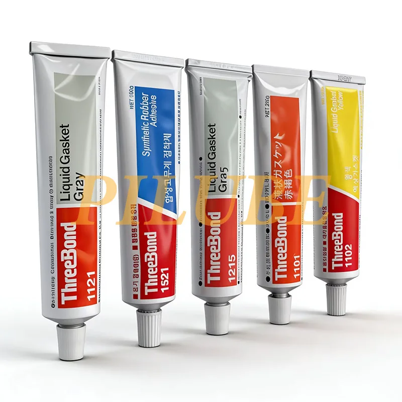 ThreeBond TB1215 1212 1530B Silicone Gasket Maker Sealant for Automotive Engine Assembly Oil Resistant High Temp Form In Place
