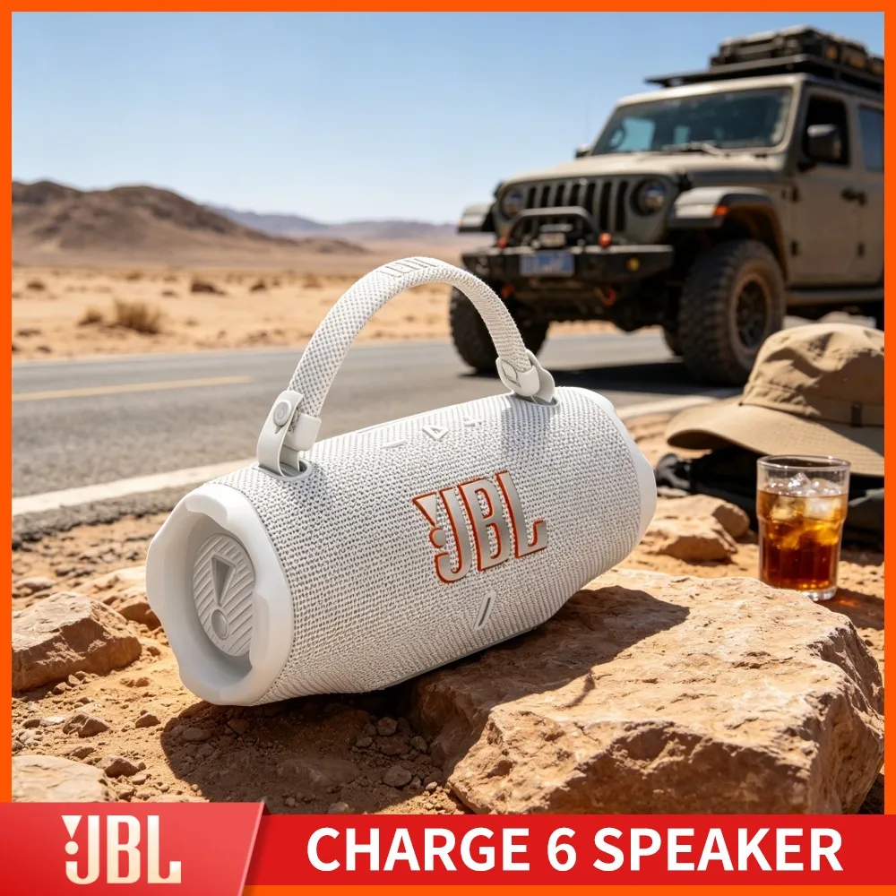 Ravine Pier Punchy Bass JBL CHARGE6 Bluetooth Speaker RGB Handsfree IP67 Waterproof Dual Driver TF Card Wireless Stereo Audio
