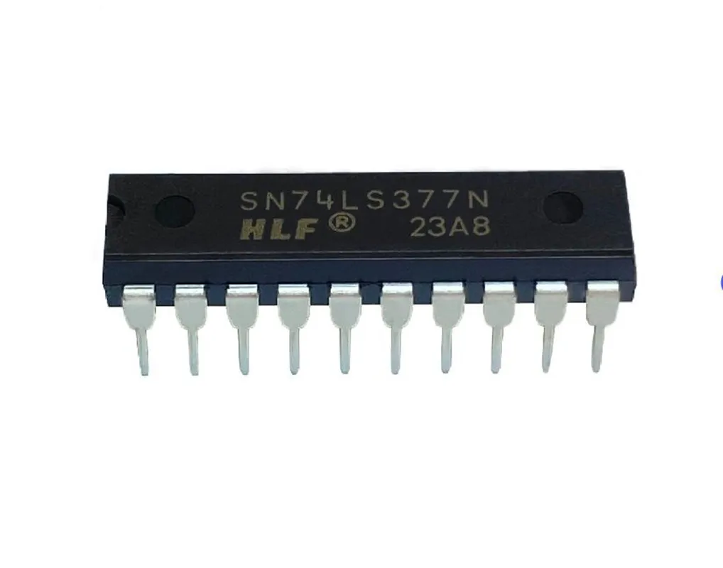 10PCS    SN74LS377N     74LS377     DIP20  Logic flip-flop chip